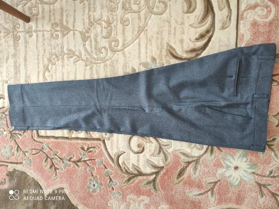 mavi tonlarında Erkek Takım Elbise, Regular Fit, Modern Klasik - Görsel 4