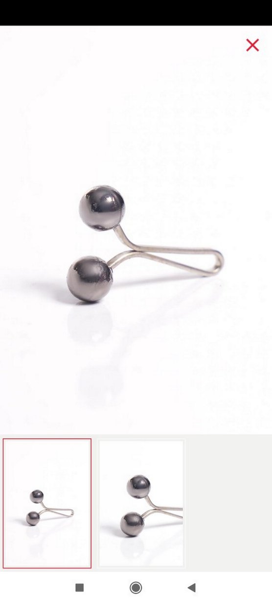 Kadın eşarp klipsi - Görsel 2