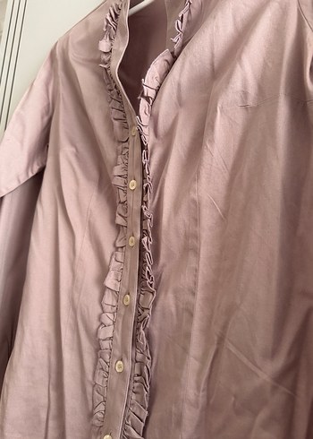 Fırfır Detaylı Beymen Business Kadın Gömlek - Görsel 3