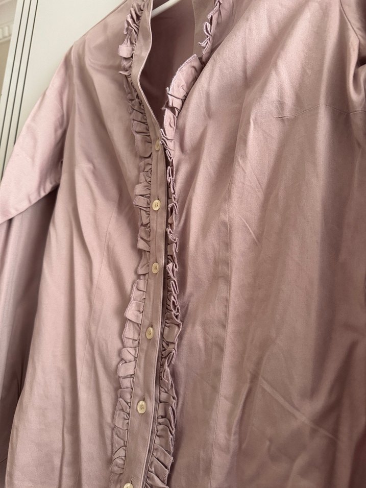 Fırfır Detaylı Beymen Business Kadın Gömlek - Görsel 3