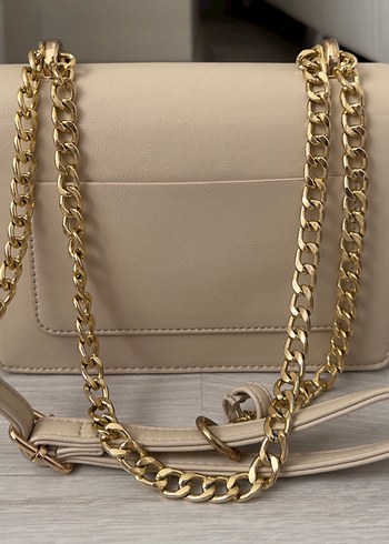 Derimod Zincir Askılı Krem Kadın Çanta - Görsel 3