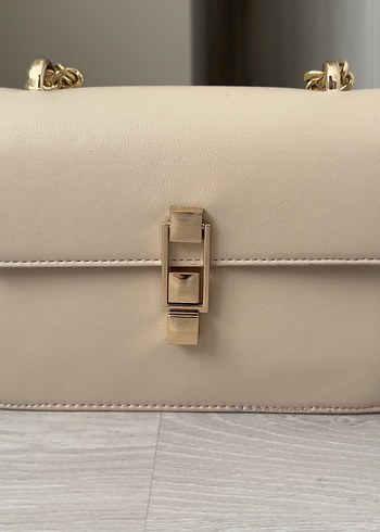 Derimod Zincir Askılı Krem Kadın Çanta - Görsel 2