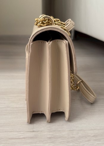 Derimod Zincir Askılı Krem Kadın Çanta - Görsel 4