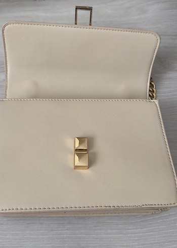 Derimod Zincir Askılı Krem Kadın Çanta - Görsel 6