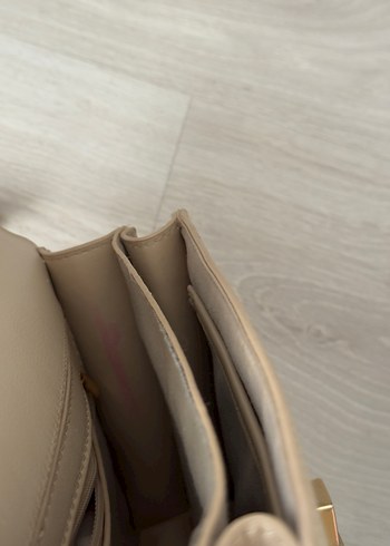 Derimod Zincir Askılı Krem Kadın Çanta - Görsel 8