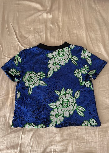 Bershka Pul Payet İşlemeli Kadın Bluz - Görsel 5