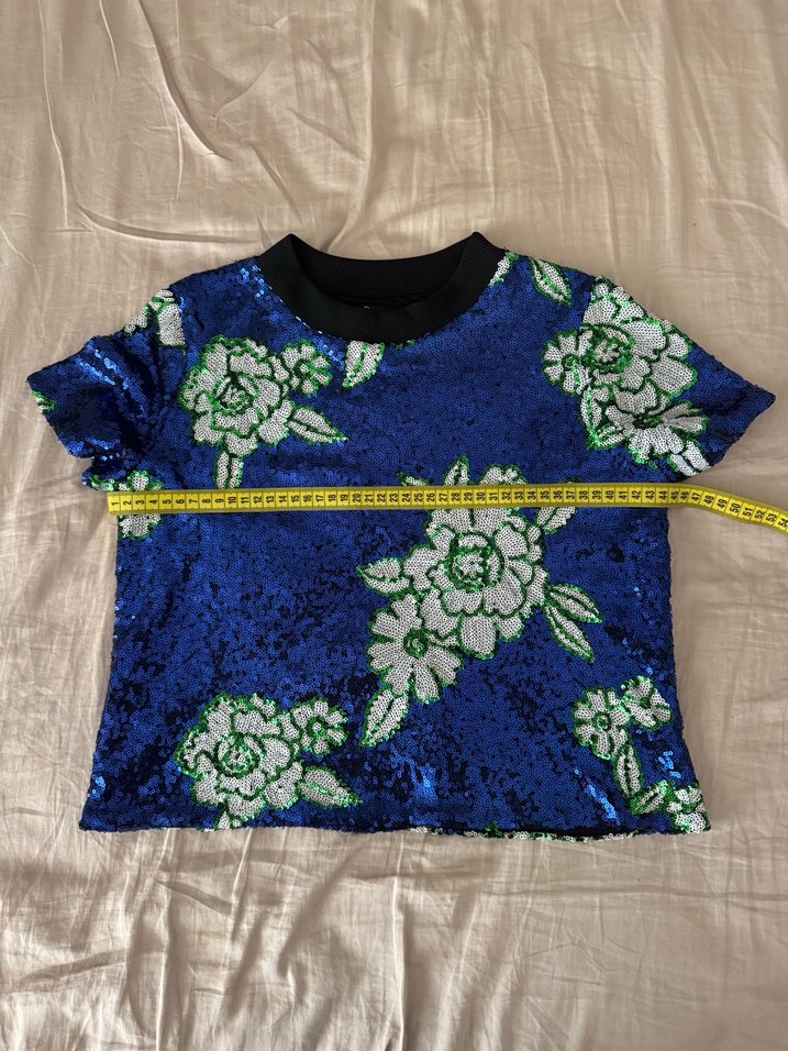 Bershka Pul Payet İşlemeli Kadın Bluz - Görsel 3