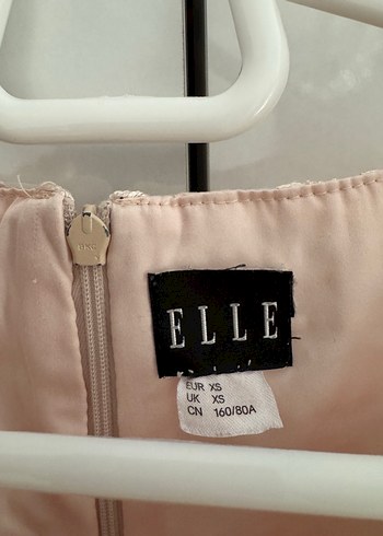 İşleme Detaylı Kısa Elbise - Görsel 3