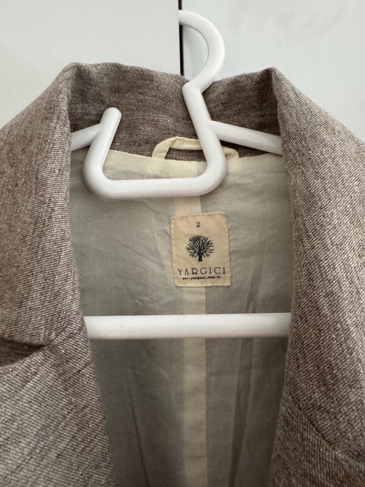 Yargıcı Yün Karışımlı Ceket - Görsel 4