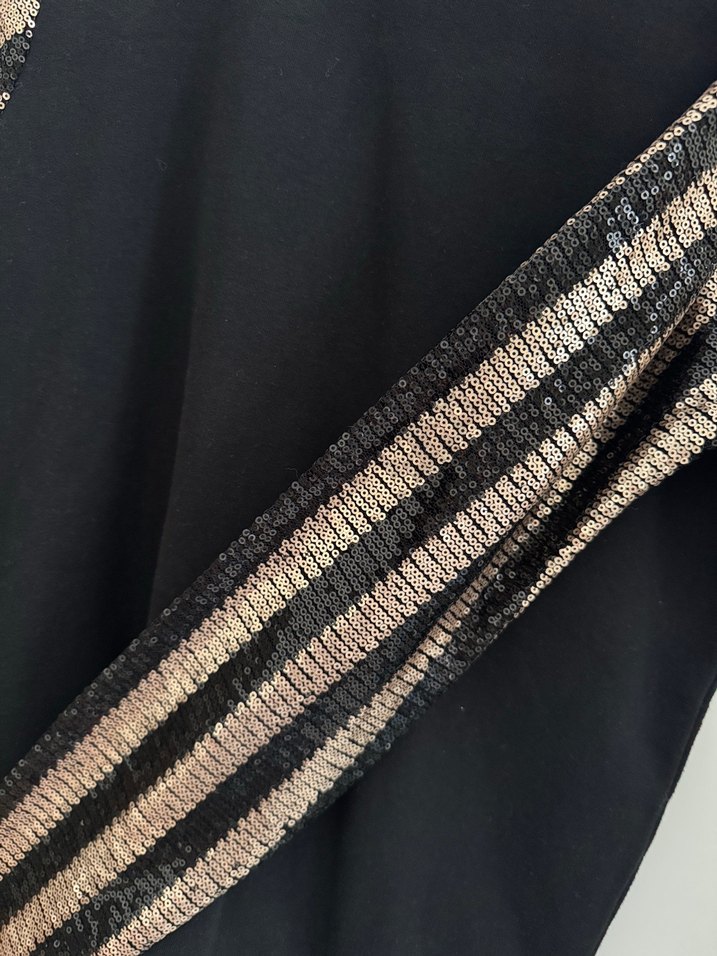 Kolları Pul İşlemeli Sweatshirt - Görsel 2