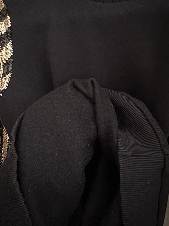 Kolları Pul İşlemeli Sweatshirt - Görsel 4