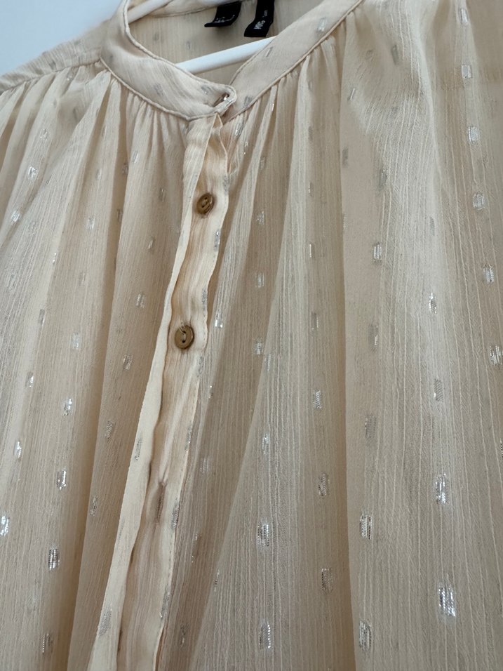 Mango Yarasa Kollu İnce Bluz - Görsel 5