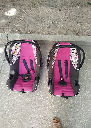 0 - 13 kg Beden pembe Renk Renkli Pembe Bebek Oto Koltuğu