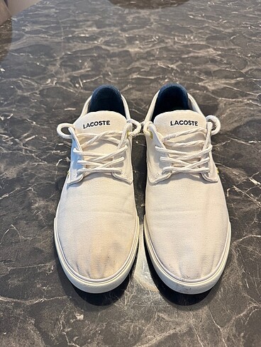 Orjinal Lacoste Bez Yazlık Erkek Sneakers