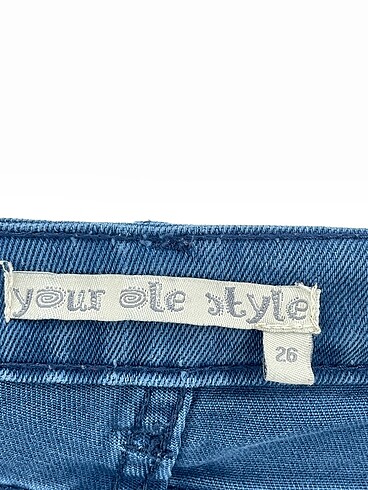 26 Beden mavi Renk Vintage Love Jean / Kot %70 İndirimli.