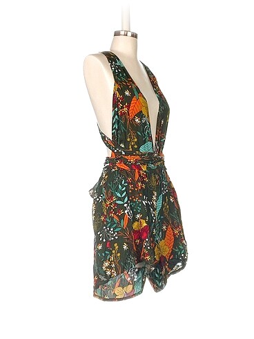 Vintage Love Kısa Tulum %70 İndirimli. - Görsel 2