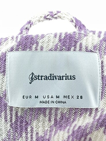 m Beden mor Renk Stradivarius Gömlek %70 İndirimli.