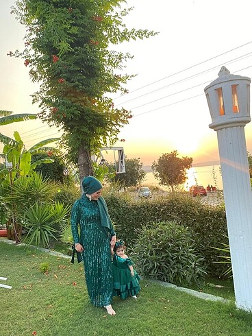 42 Beden Anne kız kombin abiye