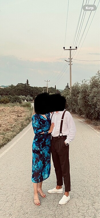 Mavi elbise