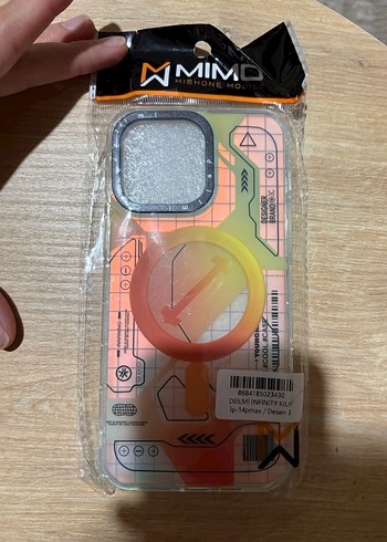 İphone 14 promax Şeffaf Çok Renkli Counterculture Telefon Kılıfı - Görsel 3