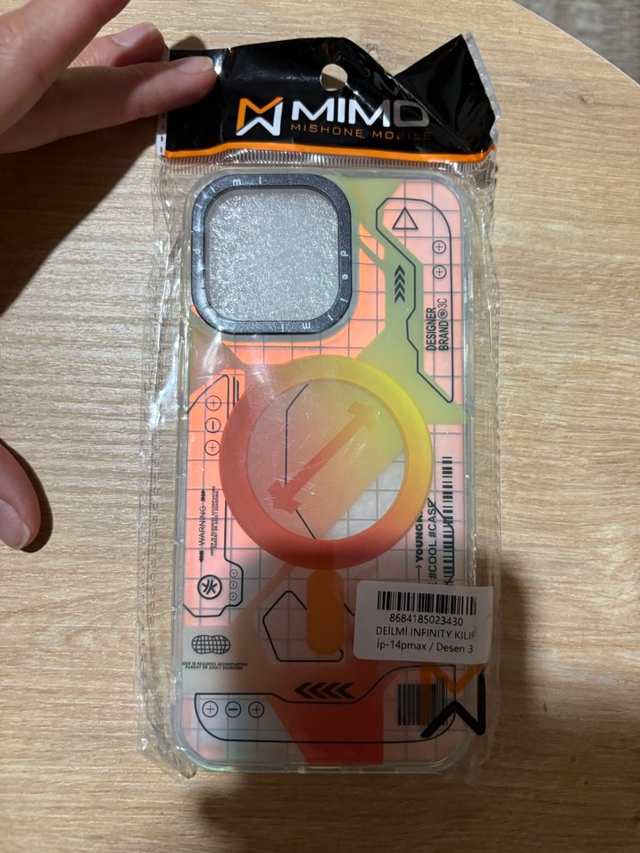 İphone 14 promax Şeffaf Çok Renkli Counterculture Telefon Kılıfı - Görsel 3