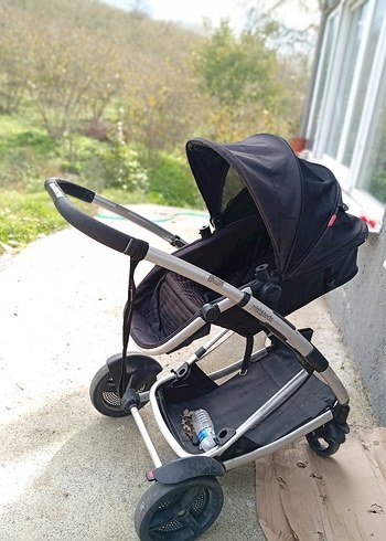 Gri-Siyah Bebek Arabası - Görsel 8