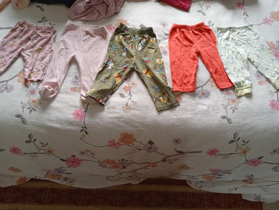 Renkli Düğmeli Erkek Çocuk Bol Kesim Pantolon - Görsel 4