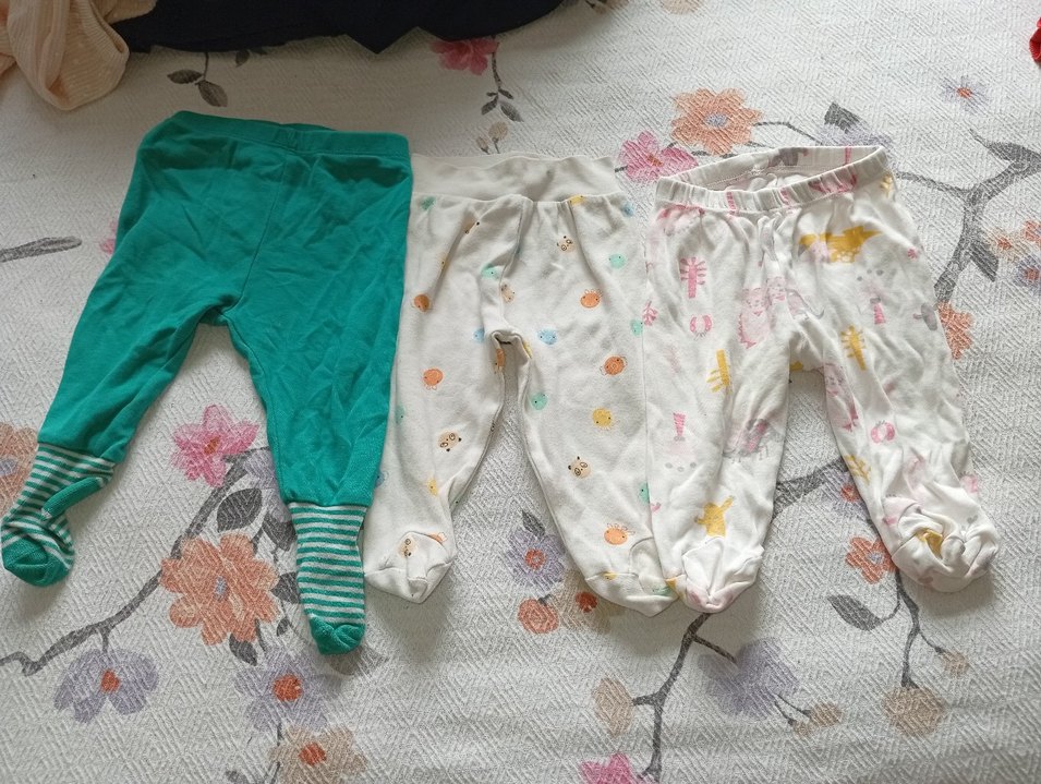 Renkli Düğmeli Erkek Çocuk Bol Kesim Pantolon - Görsel 5