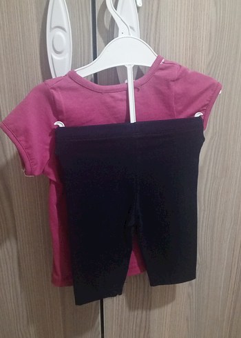 Diğer Kız Çocuk Pembe Kısa Kollu Baskılı Tişört