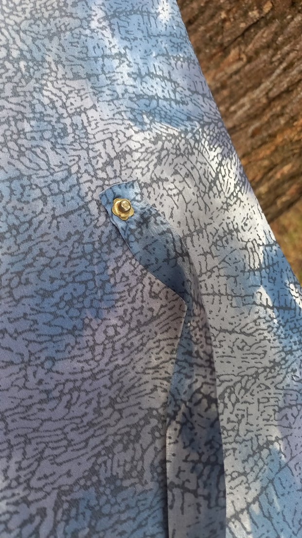 Mavi Vintage Kadın Şemsiye Tokalı - Görsel 5