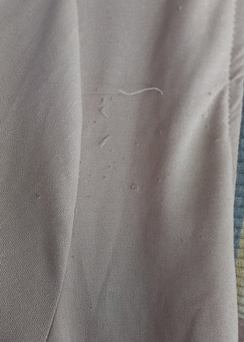 Bej Uzun Salaş Kadın Ceket - Görsel 5