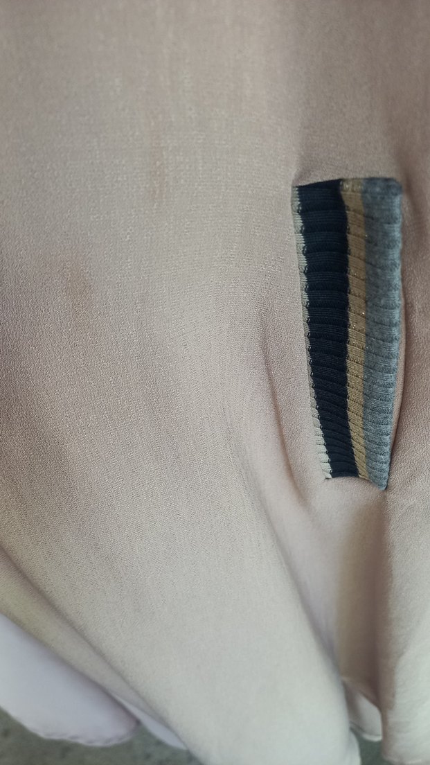 Bej Uzun Salaş Kadın Ceket - Görsel 3