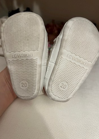 Kız Bebek Beyaz Dantel İlk Adım Ayakkabısı - Görsel 3