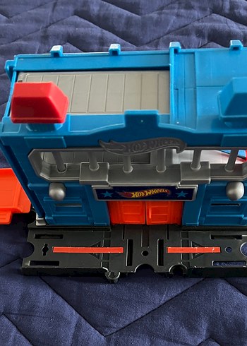 Hot Wheels Mavi Oyuncak Araba Garajı - Görsel 4