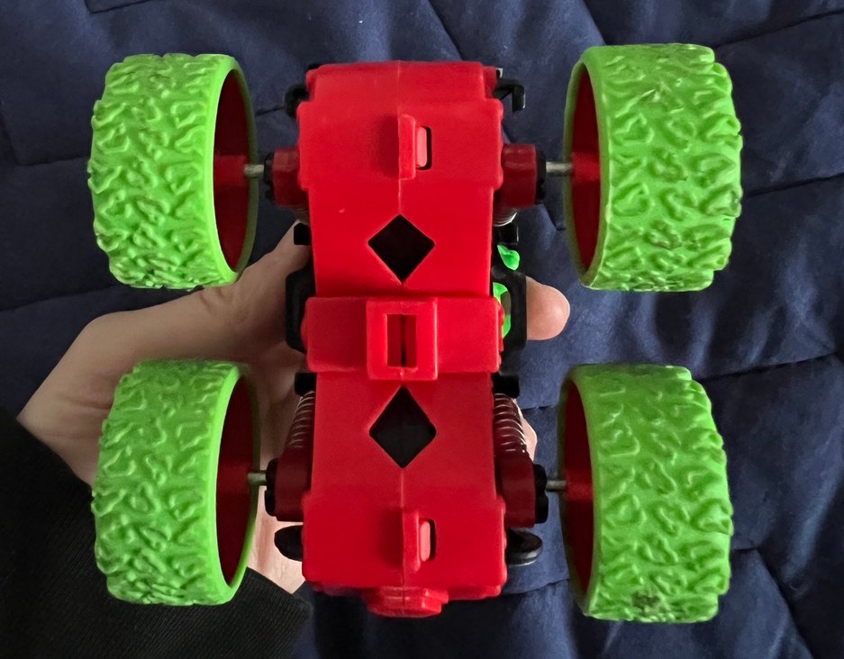 Renkli Dinozor Temalı Oyuncak Araba - Görsel 2