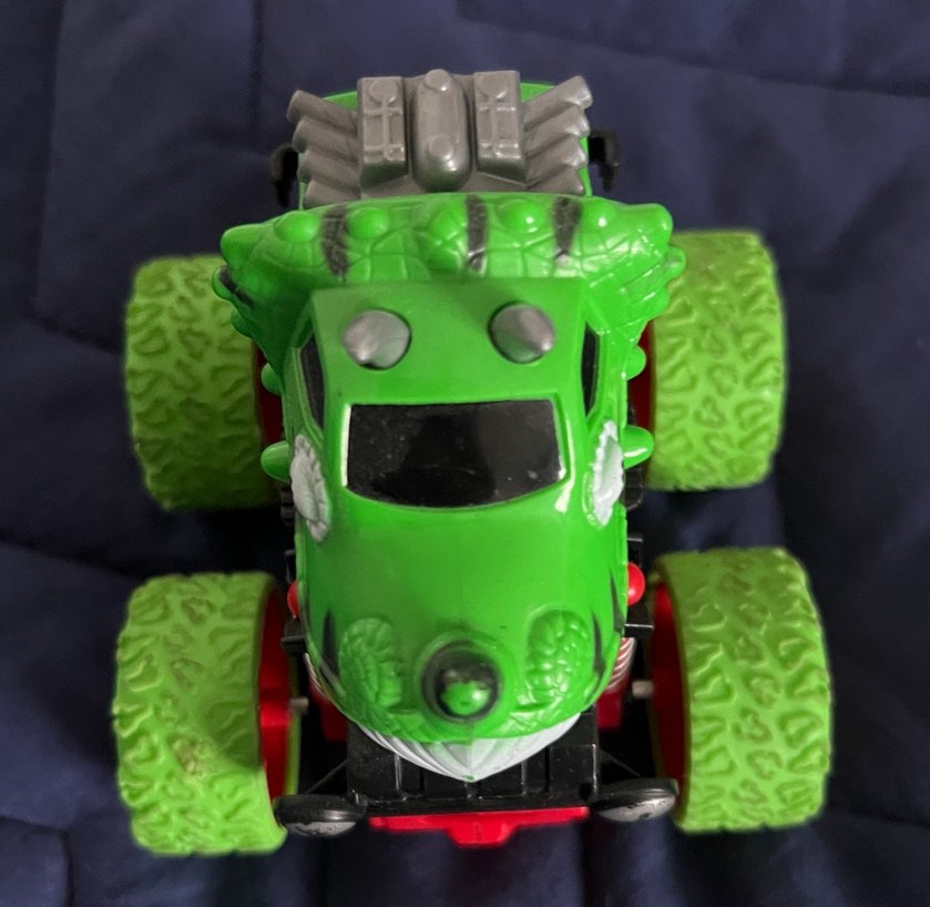 Renkli Dinozor Temalı Oyuncak Araba - Görsel 3