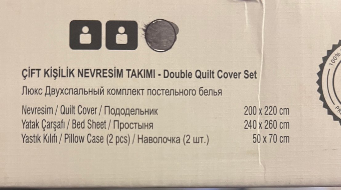 ÇİFT KİŞİLİK NEVRESİM TAKIMI PAMUK SATEN - Görsel 5