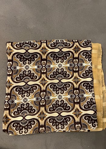 Desenli Kadın Tülbent - Görsel 3