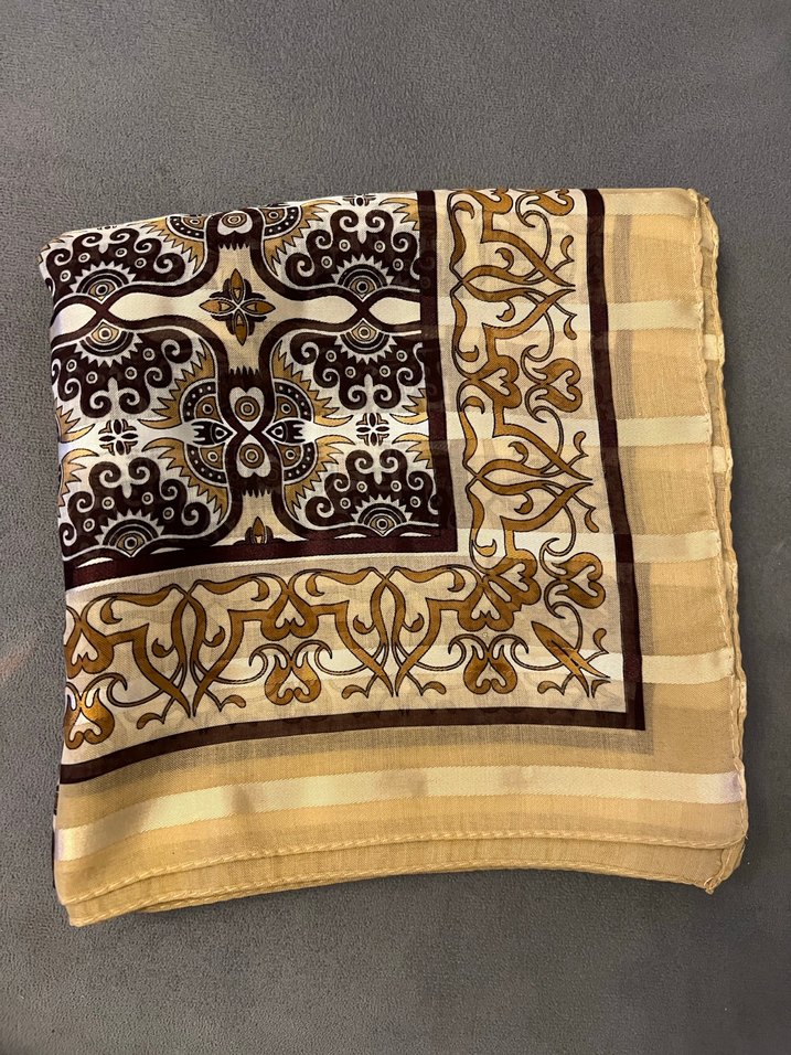 Desenli Kadın Tülbent - Görsel 2