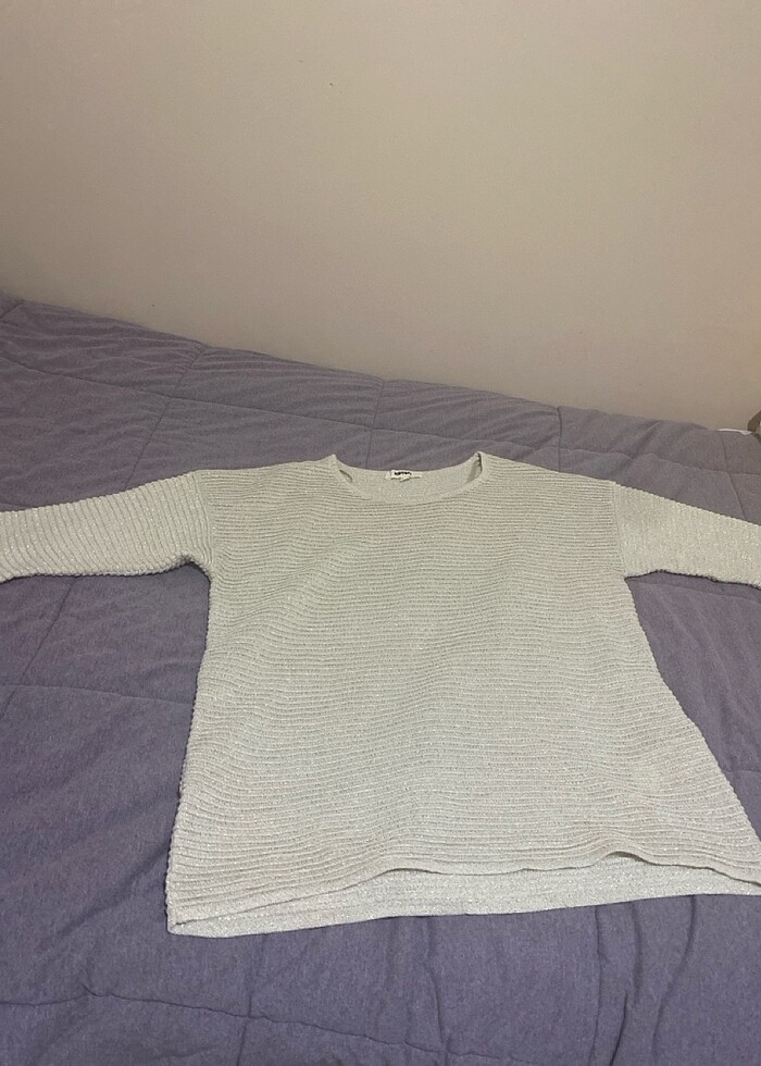 Koton simli yarım kol bluz - Görsel 2