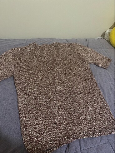 Simli örme bluz - Görsel 5