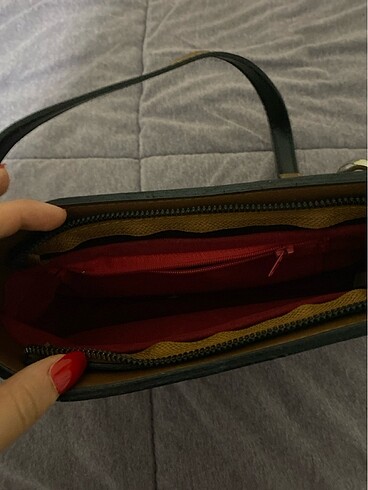 Kahverengi kadın çanta - Görsel 4