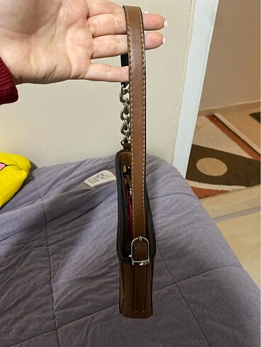 Kahverengi kadın çanta - Görsel 2