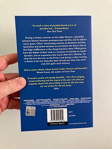 Call me by Your name - kitap