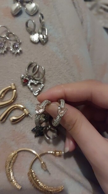 Accessorize Celik küpeler