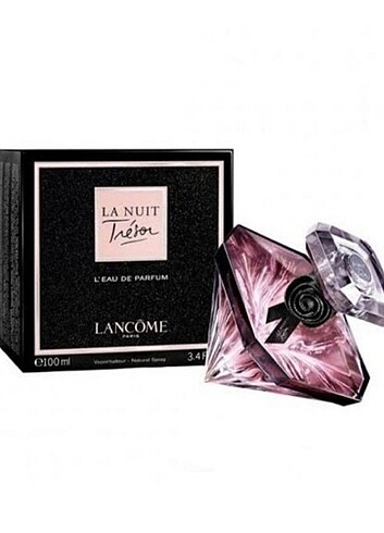 Lancome La Nuit Parfüm 80 ml tester orjinal