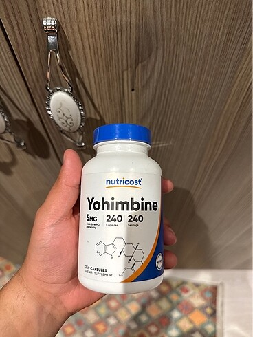 Yohimbine 240Kapsül Nutricost