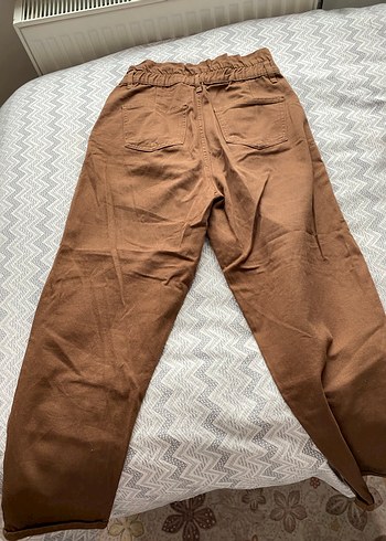 Kahverengi pantolon kadın - Görsel 3