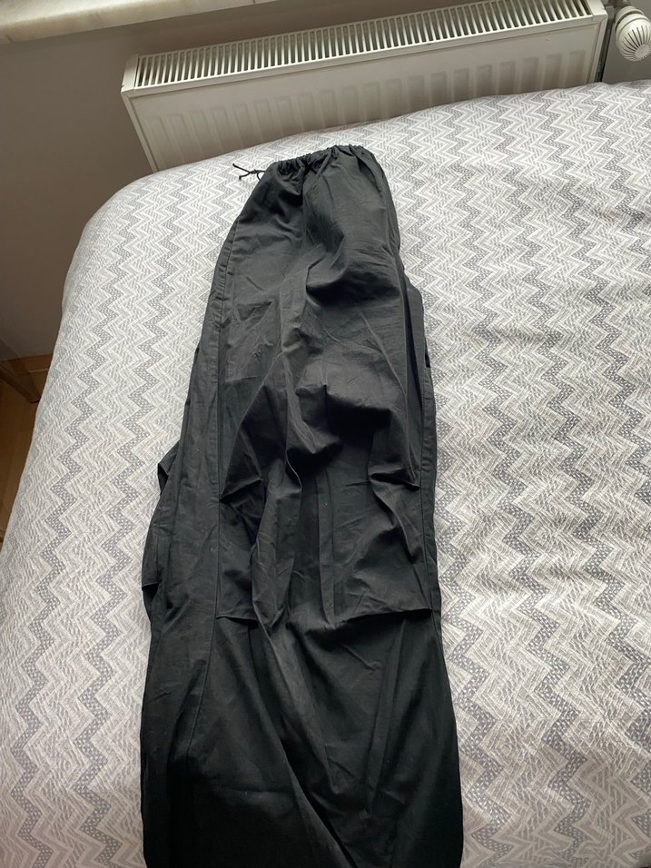 paraşüt pantolon ayarlanabilir kumaşı keten - Görsel 5