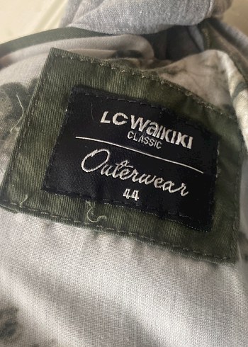 Kadın Haki Düğmeli Midi Ceket - Görsel 4